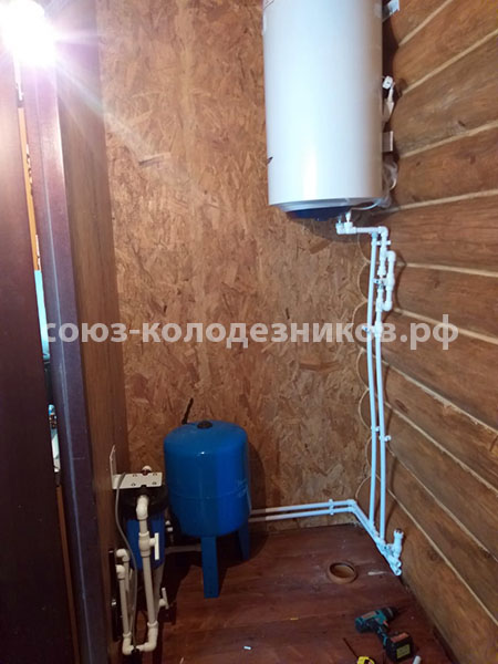 Водопровод в частном доме в Волоколамском районе